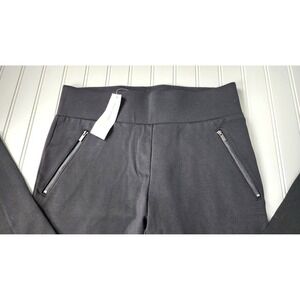 Ann Taylor Black Ankle Pants Womens Medium NWT Stretch Workwear